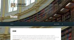 Desktop Screenshot of libraryspaceplanning.com